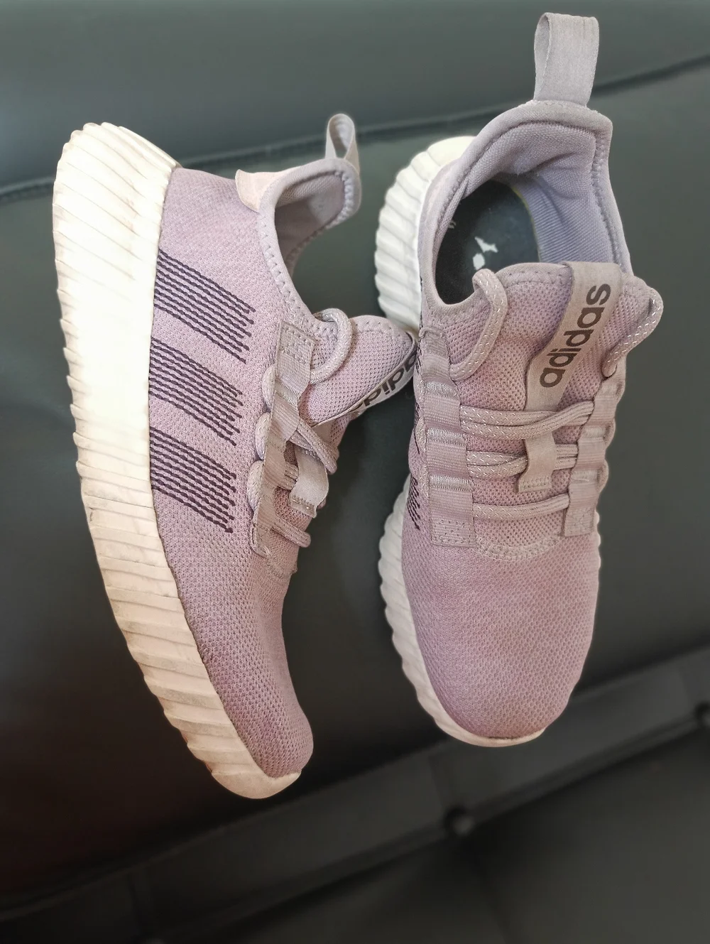 Adidas Kaptir Flow Sneakers Athletic Shoes Size 9 Lavender